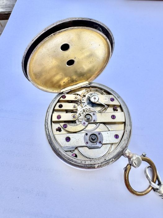 Продам карманные часы серебро