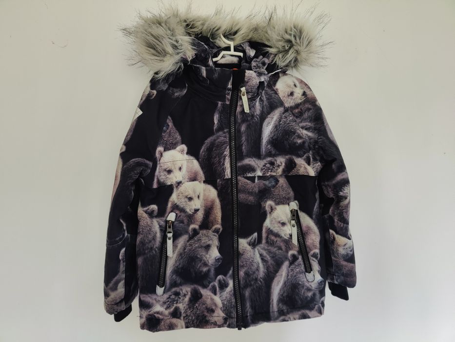 Kurtka zimowa narciarska Molo hopla fur 110