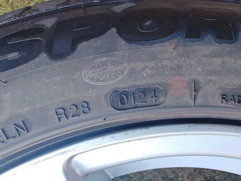 Alufelgi z oponami letnimi 225 55 r. 17