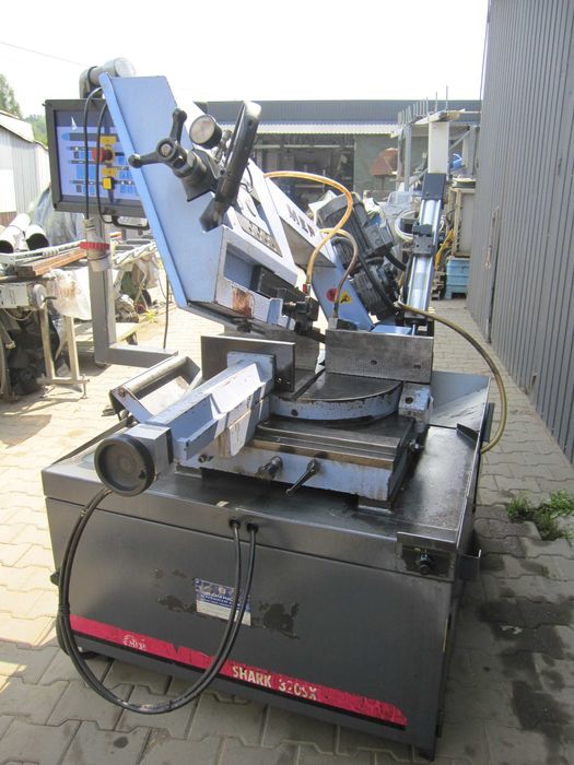 Piła taśmowa do metalu MEP 320 SXI przecinarka ukośnica SHARK