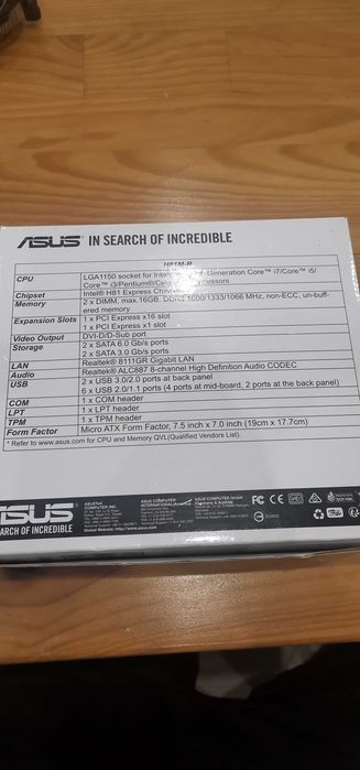 Motherboard Asus H81M-R