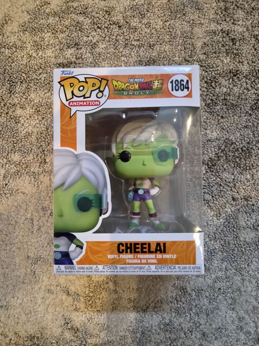 Cheelai 1864 dragon ball funko pop  figurka kolekcjonerska