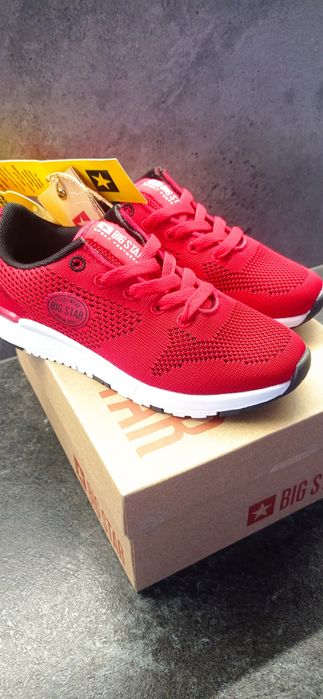 NOWE buty sportowe Big Star 32 czerwone