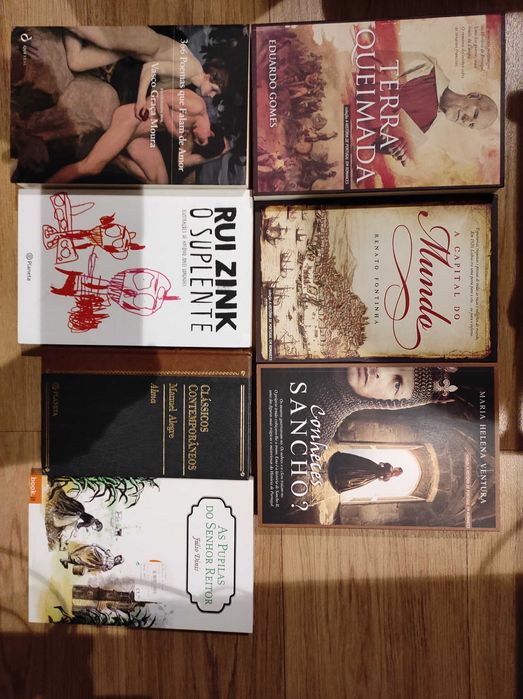 Lote de livros novos nunca lidos