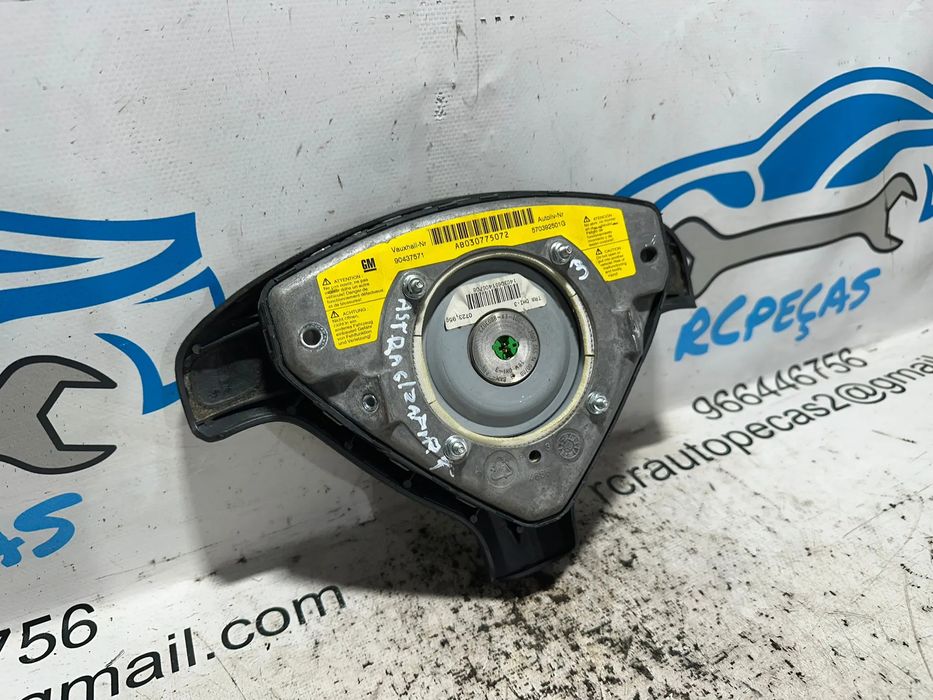 Airbag Volante Condutor GM Opel Astra Zafira 90437571 1998 - 2005
