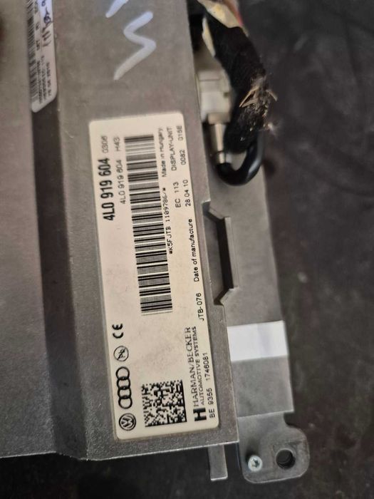 Дисплей багатофункціональнийAudi A4 B8 2007-2011  4L0 919 604