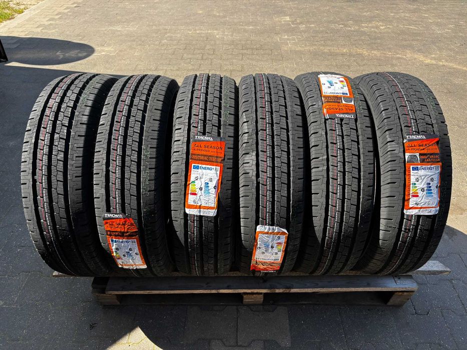 Okazja opony całoroczne 205/75R16C 113/111S TRACMAX AS X-PRIVILO NOWE