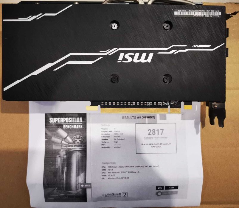 PROMOTION - Radeon RX5700 Mech GP OC64297532843393123