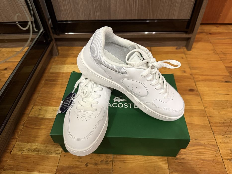 Шкіряні кеди Lacoste