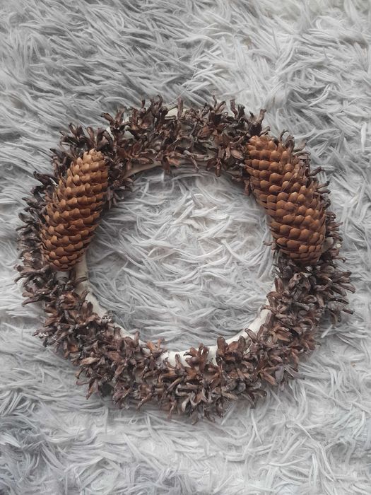 Декоративний новорічний вінок