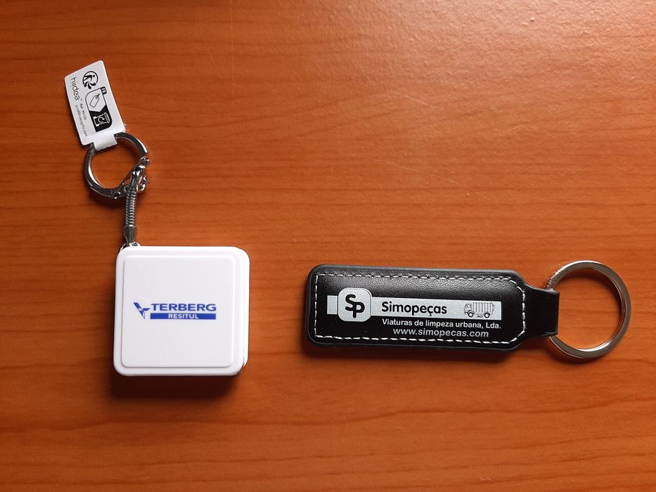 4 porta-chaves de coleção