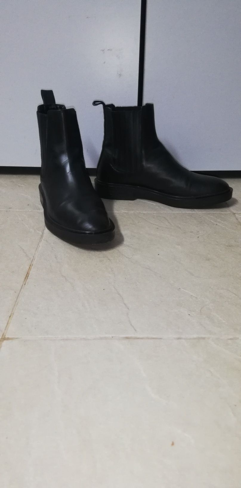 Botins sales pretos zara