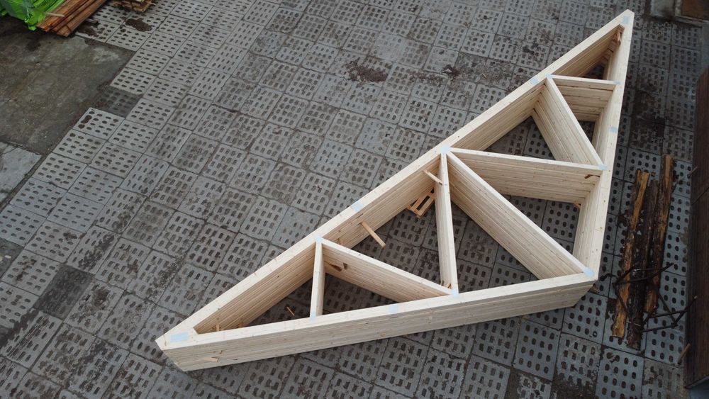 Wiązary dachowe produkcja, projekt , montaż z certyfikatem