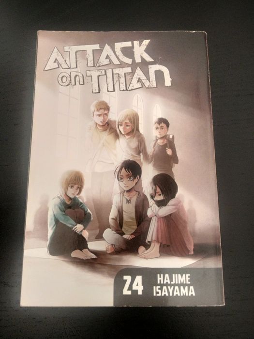 Mangá 'Attack on Titan' Vols. 24, 25 e 27