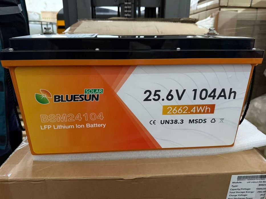 Гібридний інвертор 3,5 кВт та батареї Bluesun в наявності