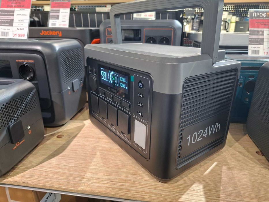 Акція! Зарядна станція 1800W OUKITEL P1000E Plus 1024 Вт/год