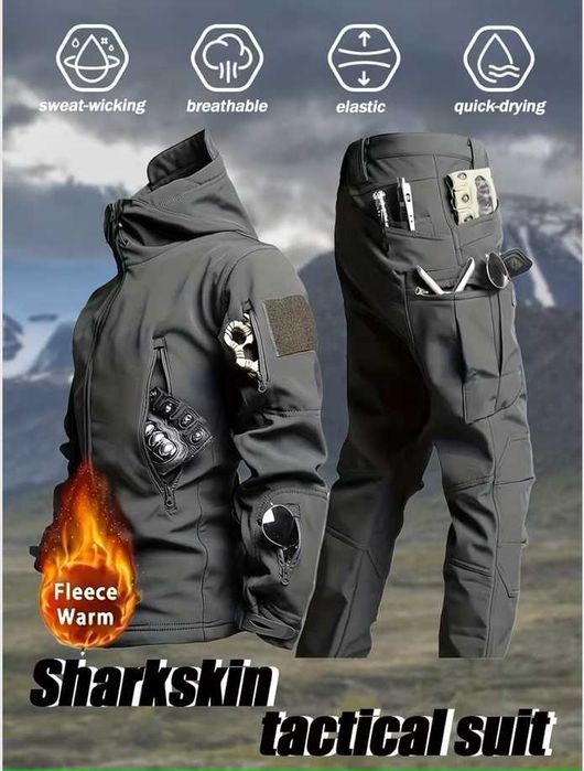 Тактичний костюм Soft Shell – якісний, теплий, зручний! Для роботи.