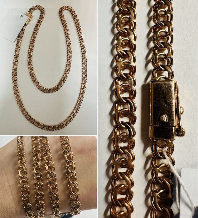 Золотая цепочка новая арабский Бисмарк