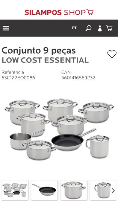 Trem cozinha Silampos