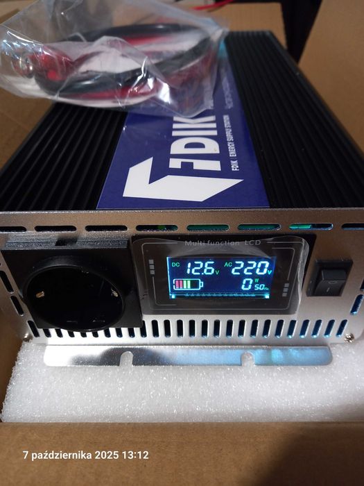 Awaryjny zestaw zasilania czysty sinus