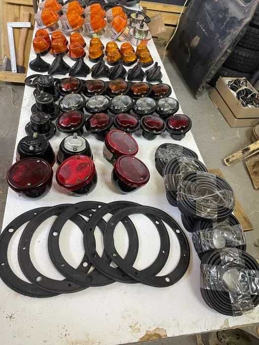 Фонарі, стопи, фари Зіл, Уаз, Газ 53, Газ 66, Газ 3307
