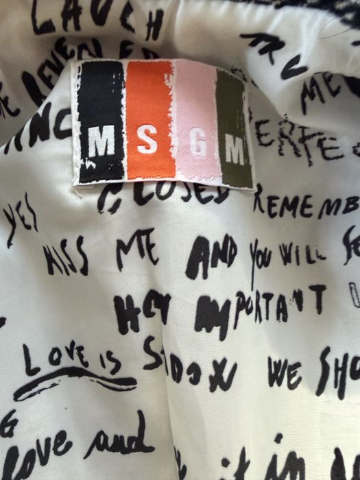 Пальто MSGM на дівчинку