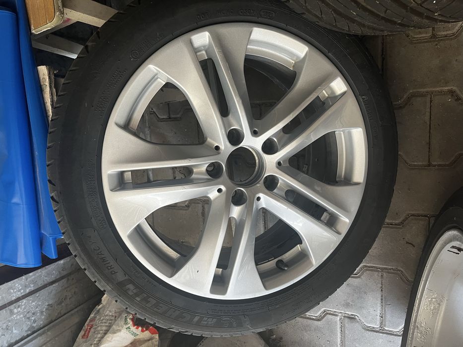 felgi aluminiowe koła 17” 7,5J x ET45 5x112 opony 235/45/17R