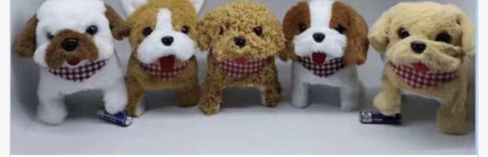 Interaktywny chodzący piesek