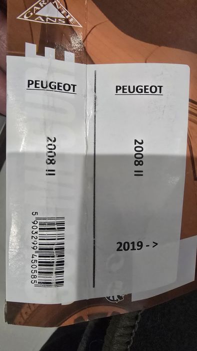 Tapetes NOVOS peugeot 2008