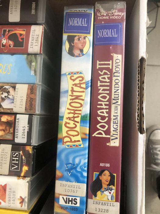 Filmes VHS antigos
