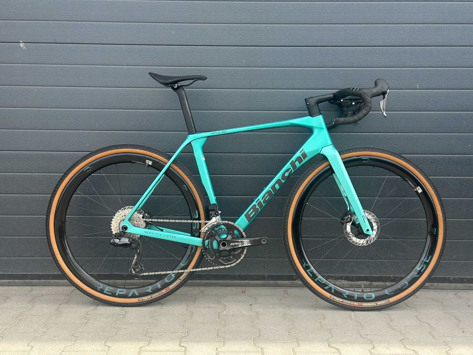 Rower gravelowy Bianchi Impulso RC rozmiar M GRX di2