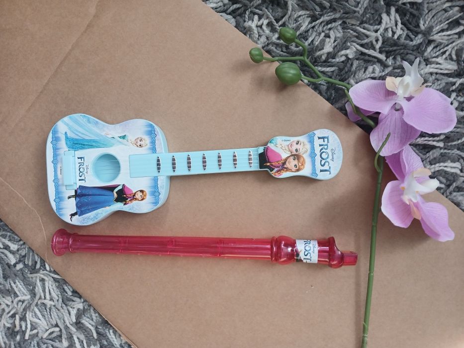Gitara flet Disney Frost kraina lodu zestaw