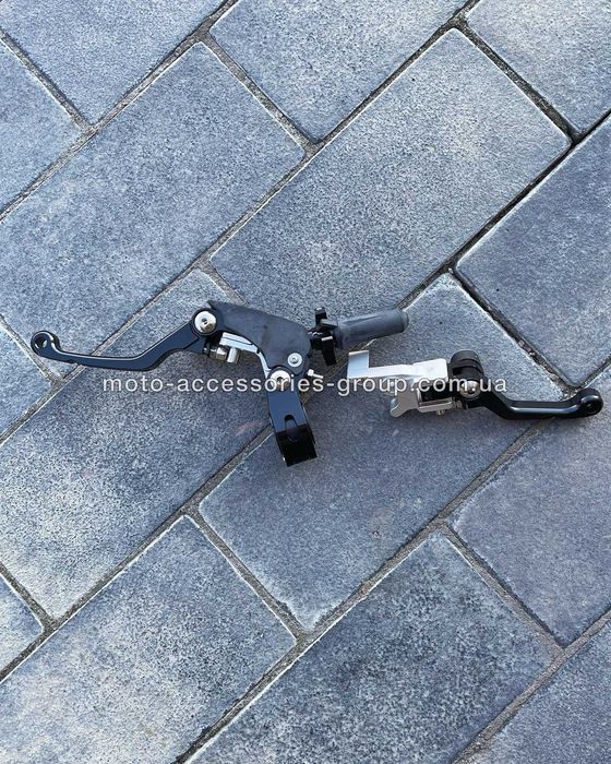 Важіль неламайка легкого вижиму зчеплення і гальм на мотоцикл ручки