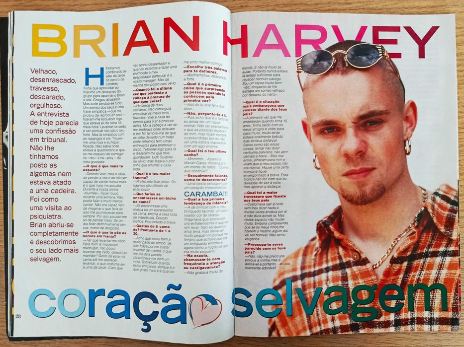 Revista Super POP nº 12 de fevereiro 1996 - Bon Jovi