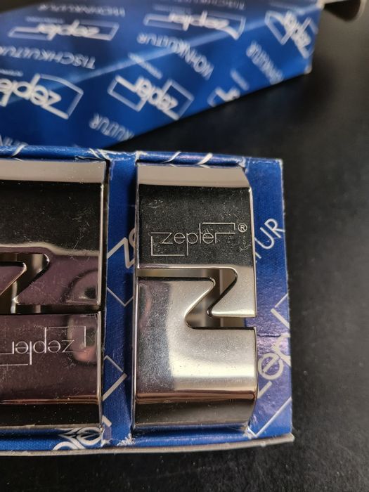 Zestaw stalowych pierścieni do serwetek Zepter