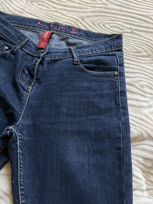 Spodnie jeans damskie Denim 38 Skinny fit