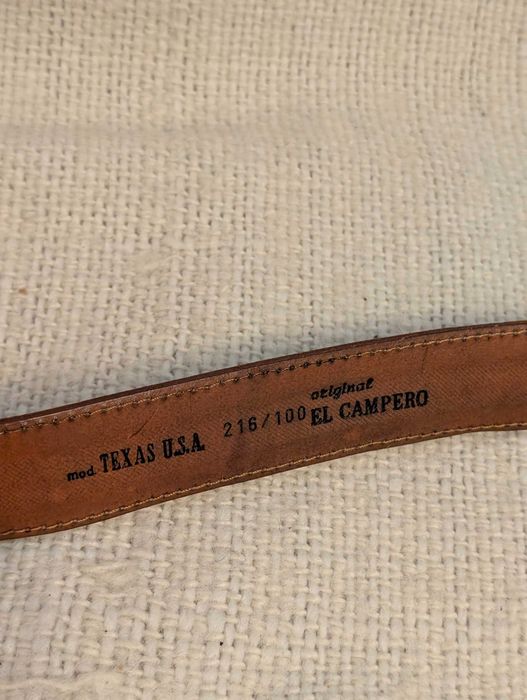 Pasek skórzany El Campero