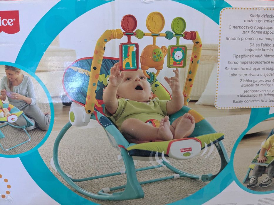 Leżaczek Bujaczek Fisher Price