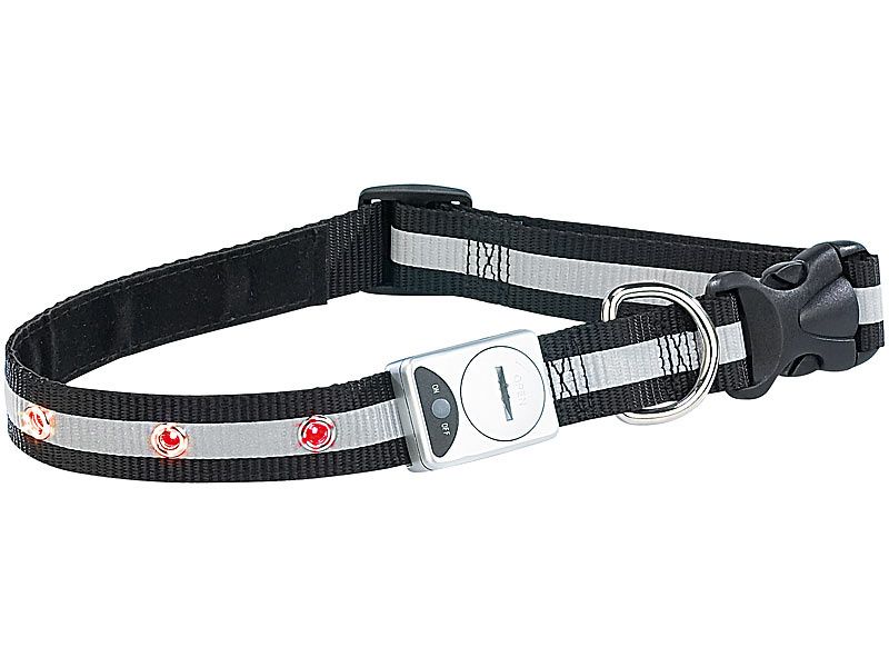 Nowa Obroza INFACTORY Dla DUZEGO PIESKA Obwod Szyji 35-65cm