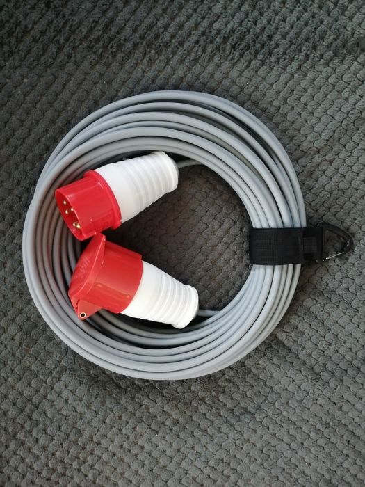 Przedłużacz siłowy 16a 5p