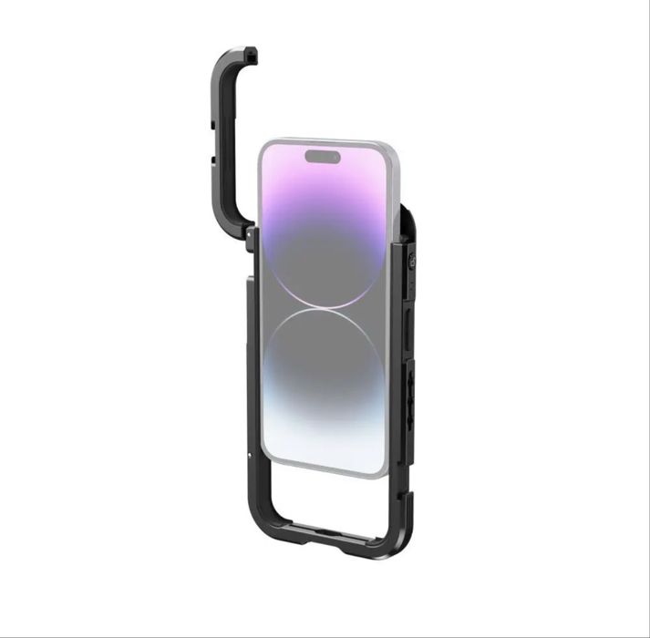 Клітка iPhone 14 Pro Max кріплення для об'єктиву SmallRig 4077 + платформа 4079