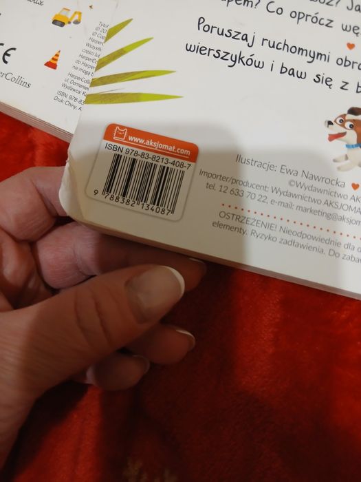 Książki z ruchomymi elementami 2 sztuki