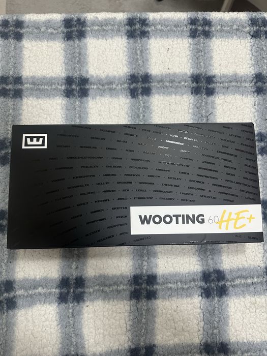 Klawiatura Wooting 60HE+ (białe/czarne keycapy)