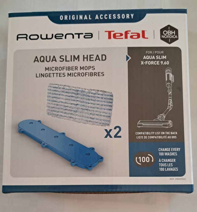 Akcesoria do odkurzacza Tefal Rowenta T-fal Arno AQUA SLIM X-FORCE 9.6