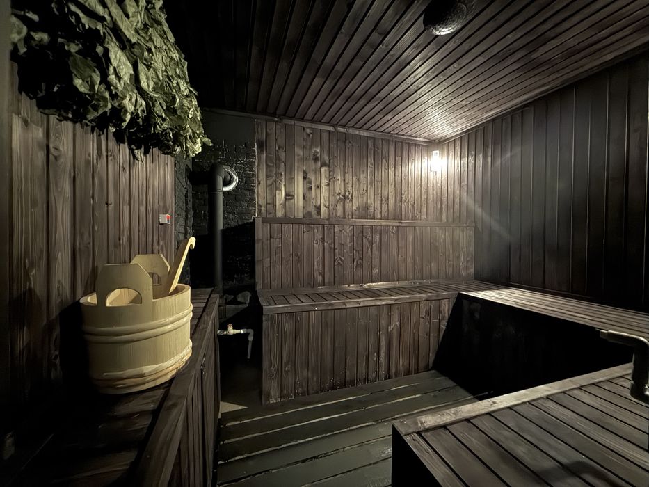 Лазня на дровах нова