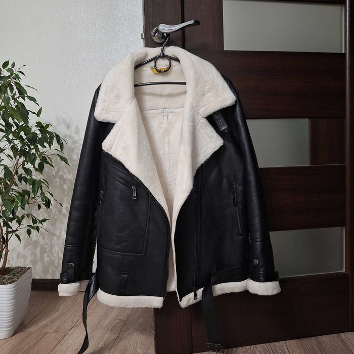 Жіноча дублянка овчина S-M