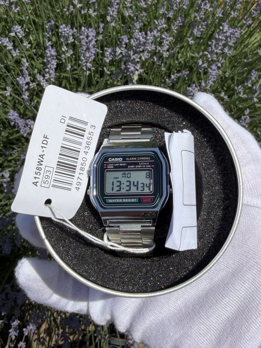 Годинник Casio A158 / Легендарне ретро з TikTok замість 2100 грн