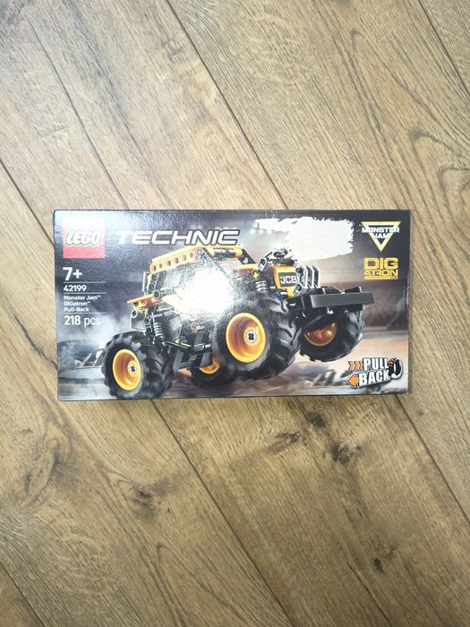 Lego technic traktor koparka 7+