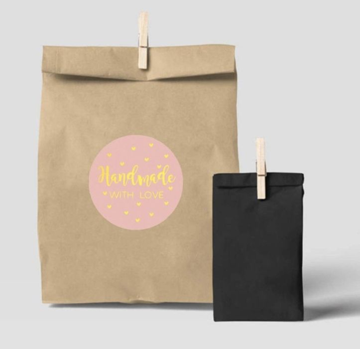 NAKLEJKI ozdobne samoprzylep. THANK YOU 2,5cm 10+1