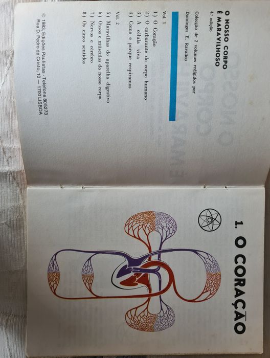Livro de O Nosso Corpo É  Maravil
